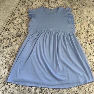 Ces Femme Slate Blue Knit dress